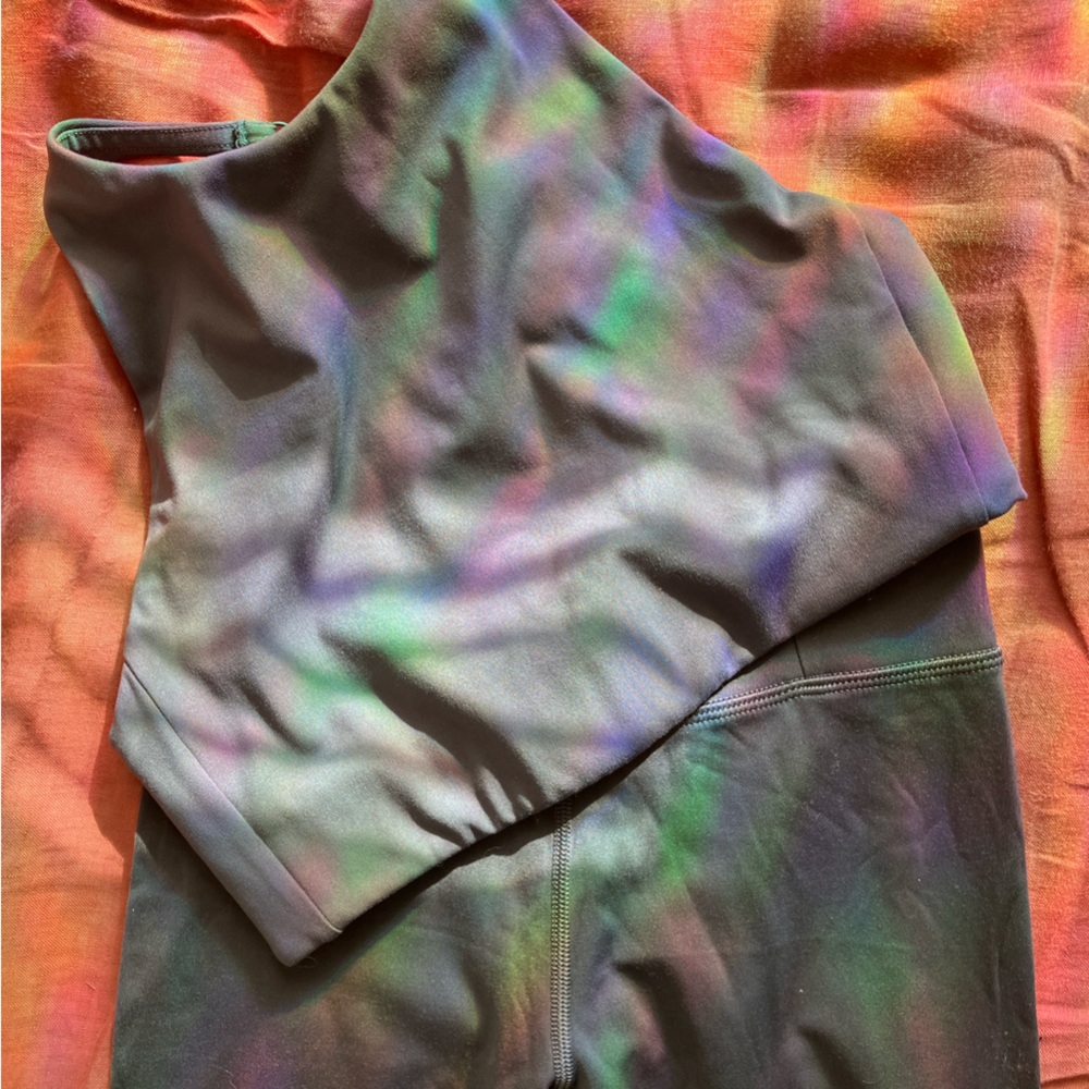 girlfriend collective gray activewear set
